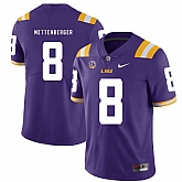 LSU Tigers 8 Zach Mettenberger Purple Nike College Football Jersey Dzhi,baseball caps,new era cap wholesale,wholesale hats